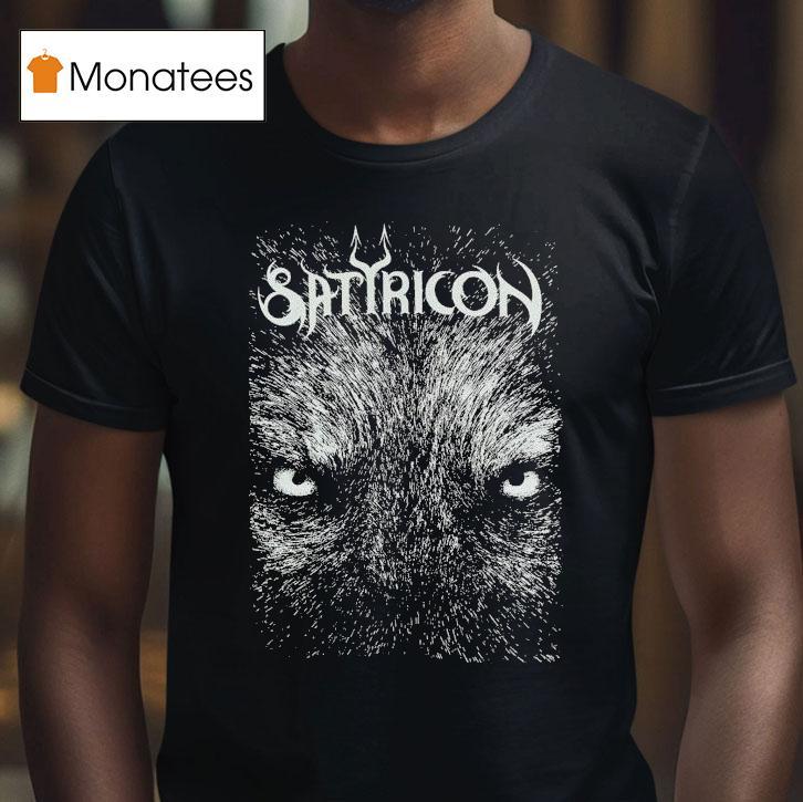 Satyricon Silver Wolf Shirt