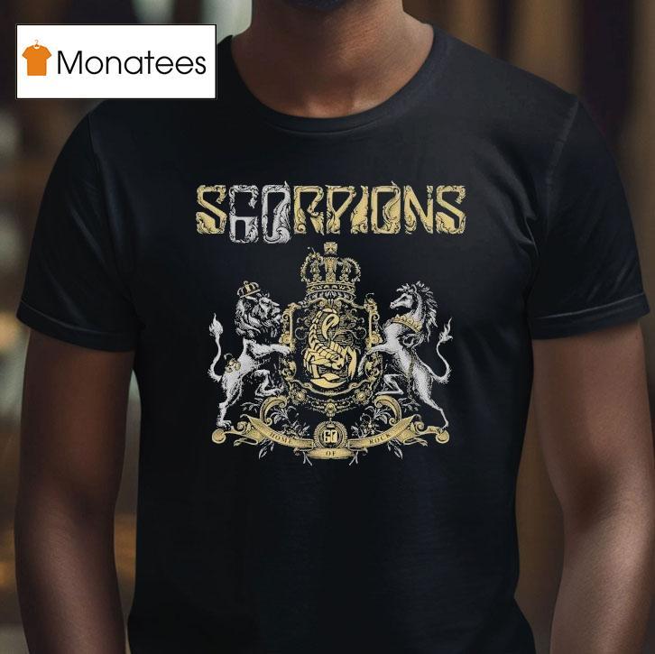 Scorpions Home Of Rock Coming Home To Hannover 60th Anniversary Hannover Crest Shirt
