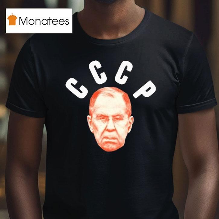 Sergey Viktorovich Lavrov Ussr Cccp Face Head Shirt