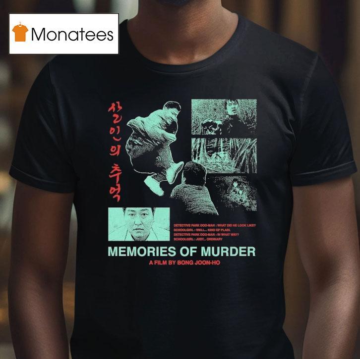 Shaman's Memories Of Murder Eyes Bong Joon Ho Shirt