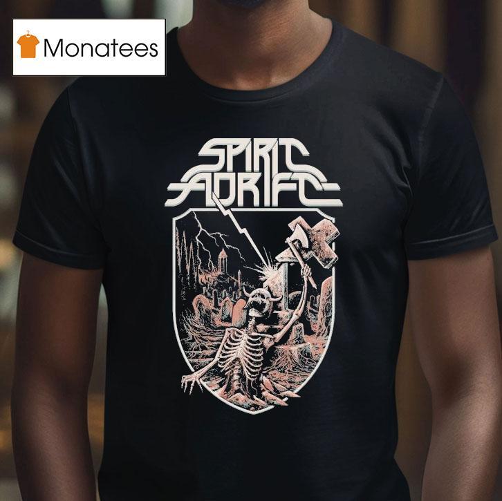 Spirit Adrift Unstoppable Force Skeleton Shirt