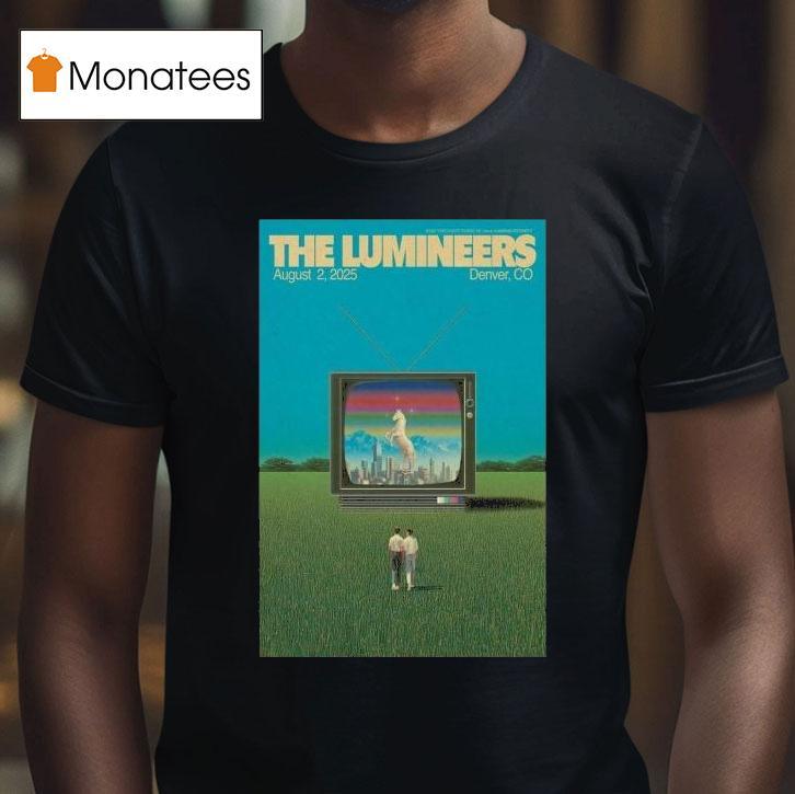 The Lumineers August 2, 2025 Empower Field At Mile High, Denver, Co Tv Horse Shirt