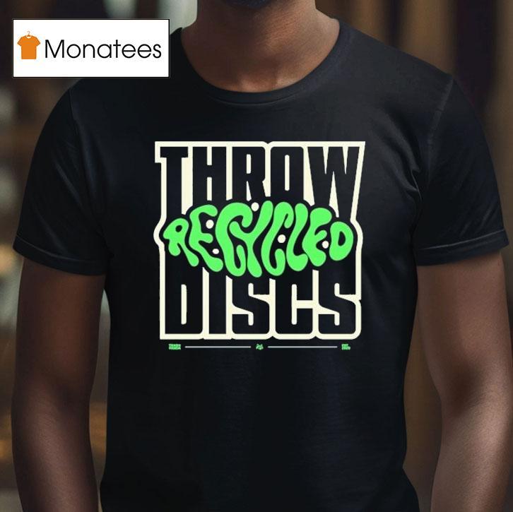 Throw Recycled Discs Trash Panda Disc Golf Est 2020 Shirt