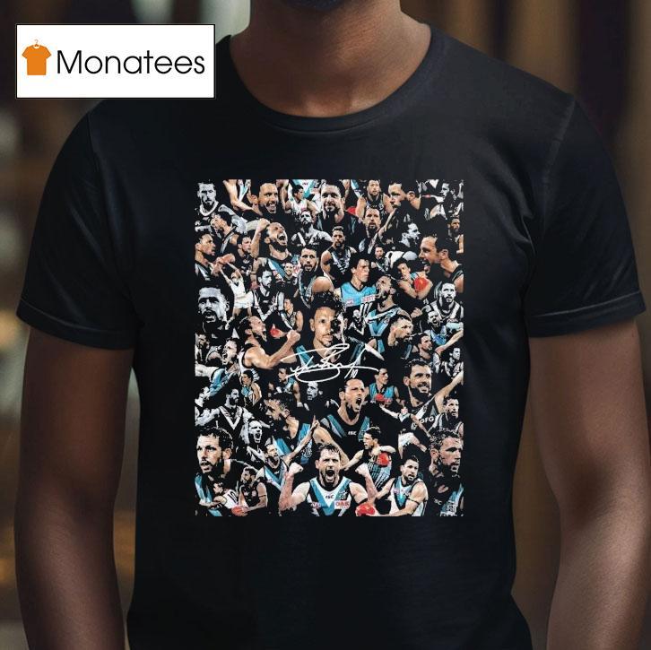 Travis Boak Retirement Port Adelaide Shirt
