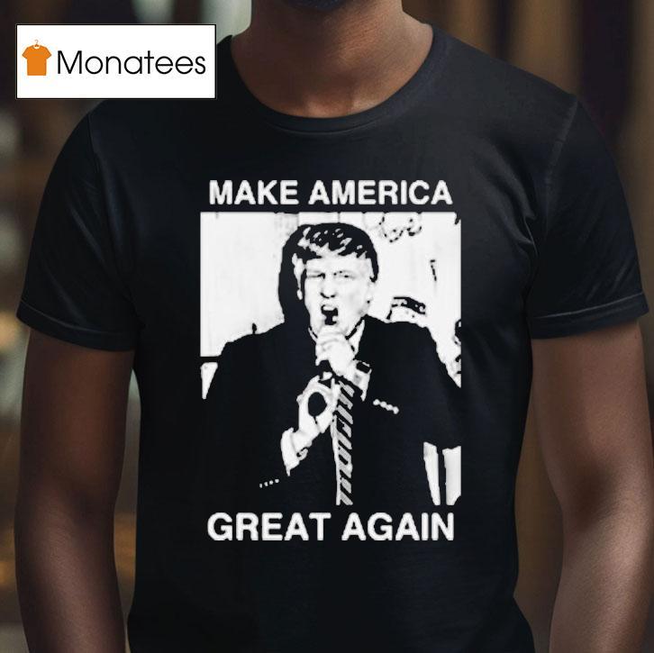 Trump Gun In Mouth Make America Great Again Shirt