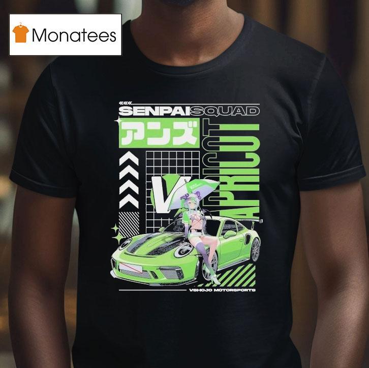 Vshojo X Senpai Squad Apricot Waifu Shirt