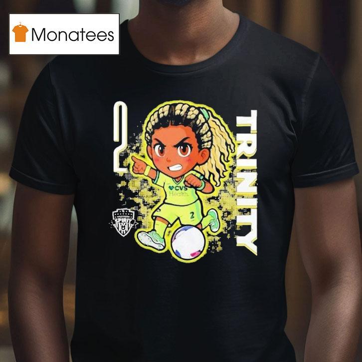 Washington Spirit 2 Trinity Rodman Chibi Shirt