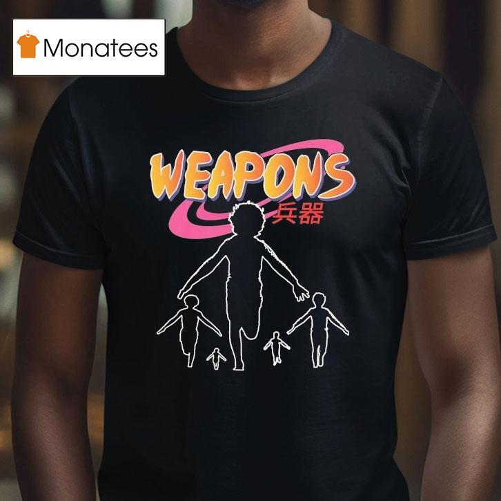 Weapons Anime Shirt