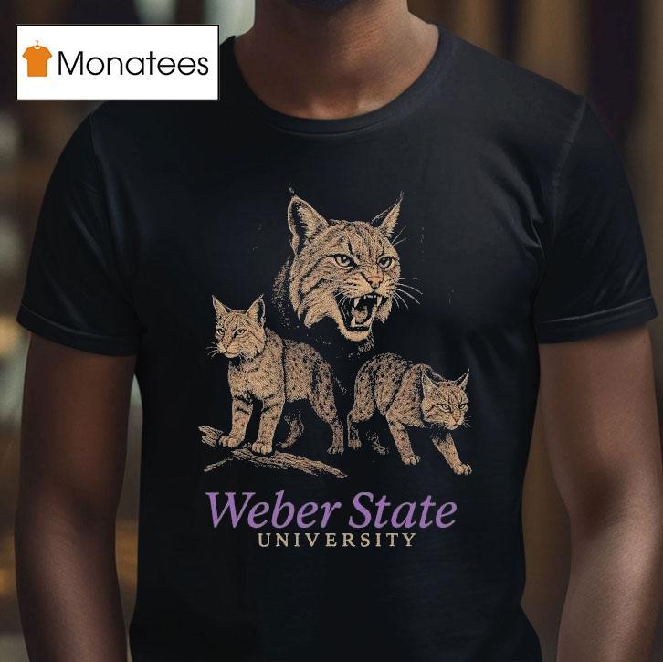 Weber State University Wildcat Shirt