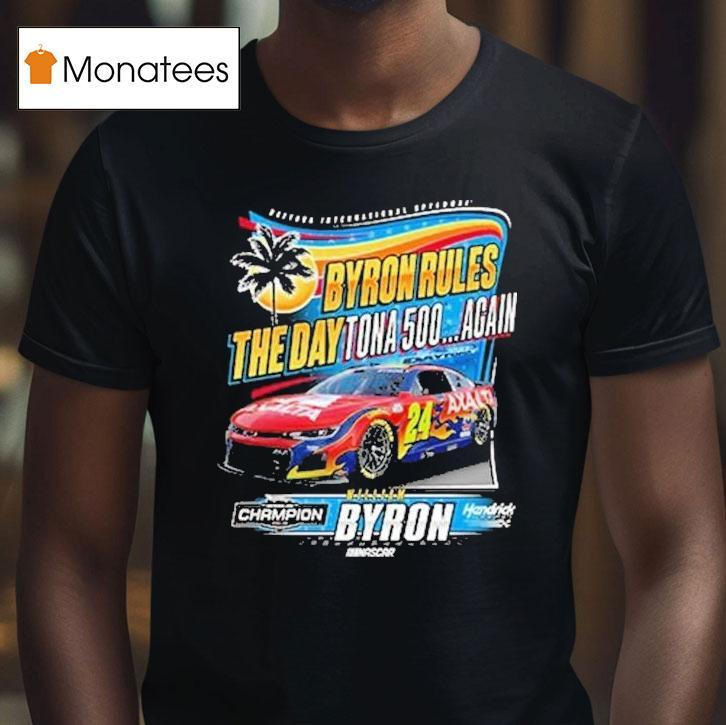 William Byron 2025 The Daytona 500 Again Champion Shirt