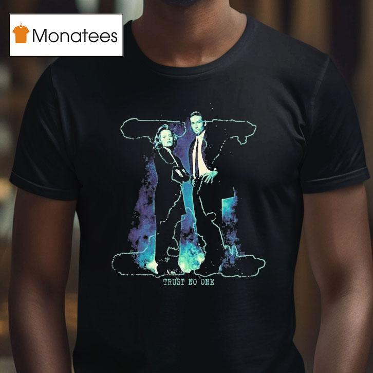X The Files Truth No One Mulder And Scully Tv Promo Shirt