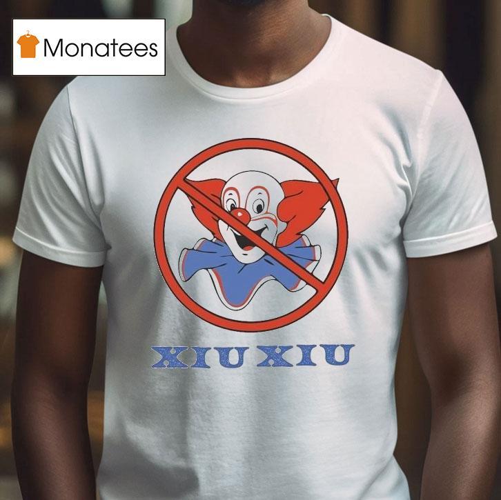 Xiu Xiu No Bozos Clown Shirt